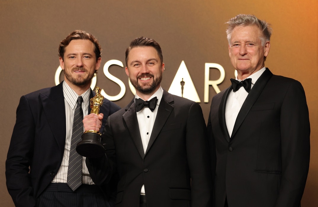 Film Editing, One Battle After Another, Andy Jurgensen, presented by Lewis Pullman and Bill Pullman