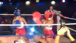 'Bad Girls Club' Stars -- Boxing Each Other in Booty Shorts