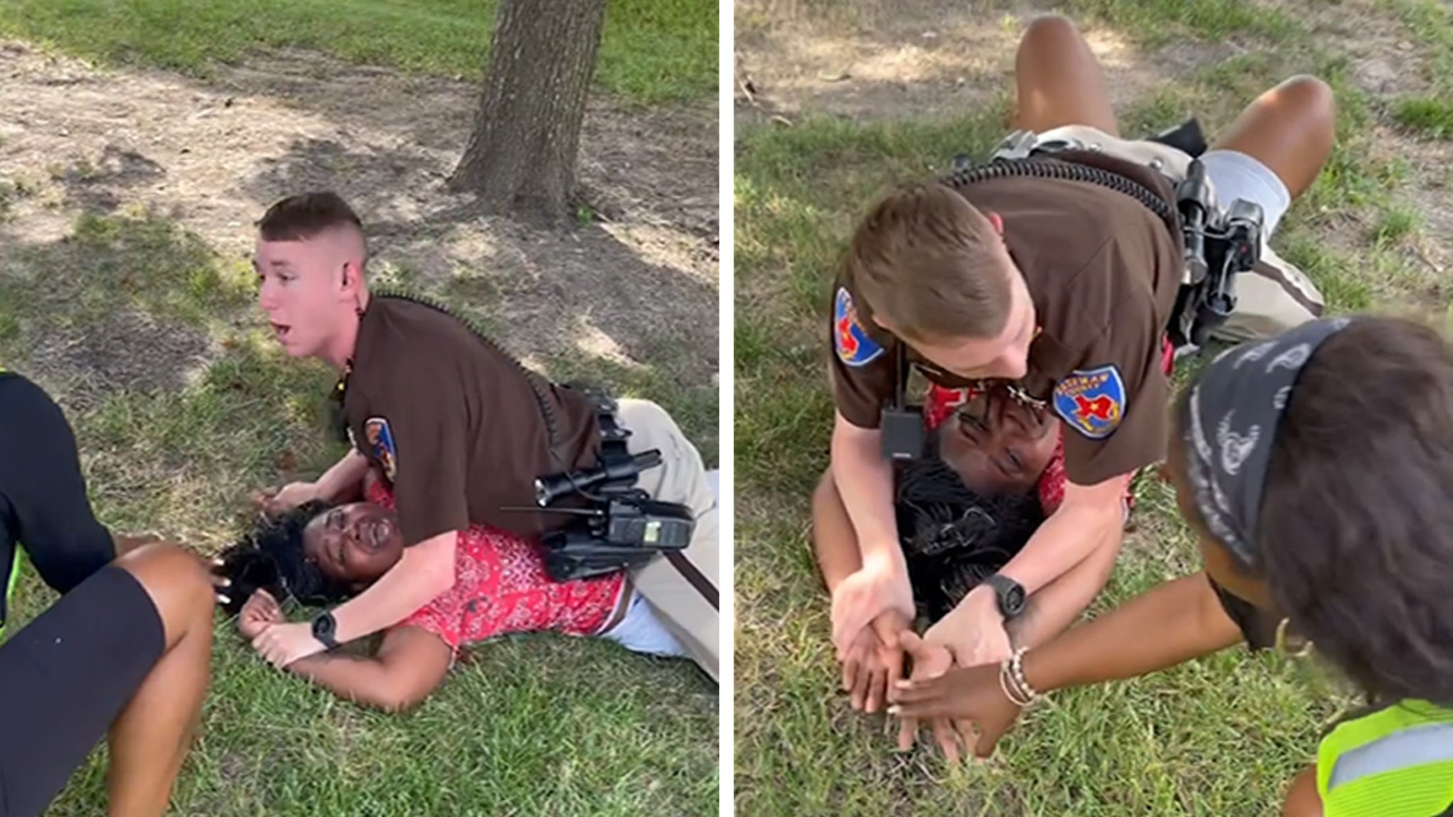 Texas Cop Mounts Black Teen While She Screams 'I Can't Breathe'