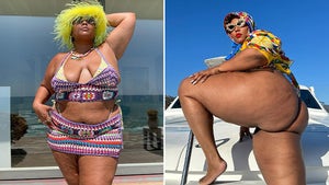 Lizzo Serving Looks On Tropical Vacation