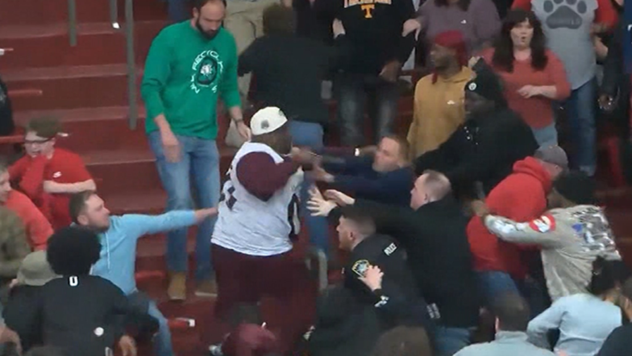 Police Investigate Wild Brawl at High School Basketball Playoff Game