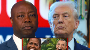 Tim Scott Donald Trump obama monkey x main getty