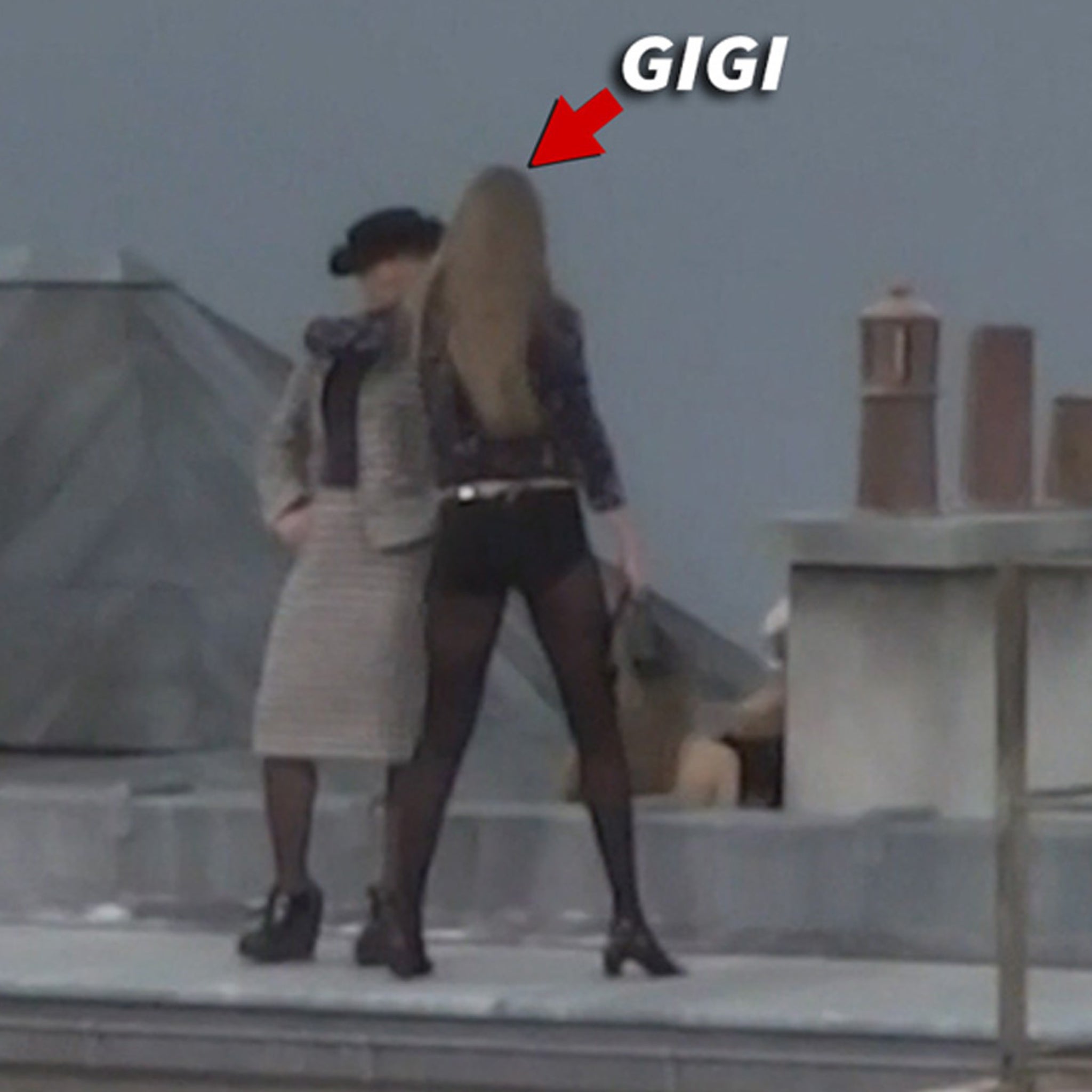 Gigi Hadid Confronts Chanel Runway Crasher At Paris Fashion Week