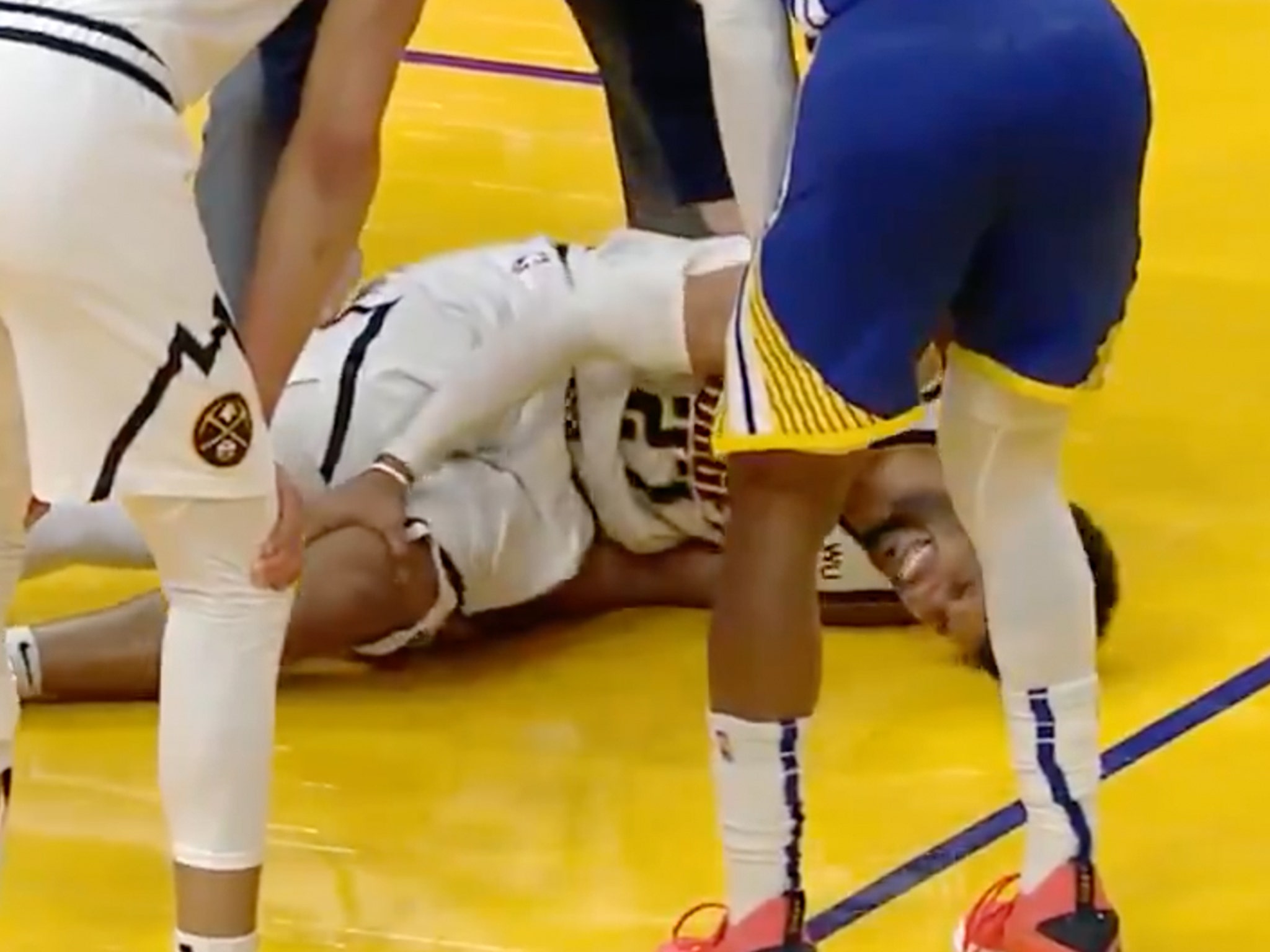 NBA Star Jamal Murray Gruesomely Injures Knee In Game, 'This Is Awful'