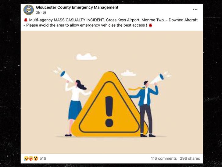 gloucester county emergency managament facebook post