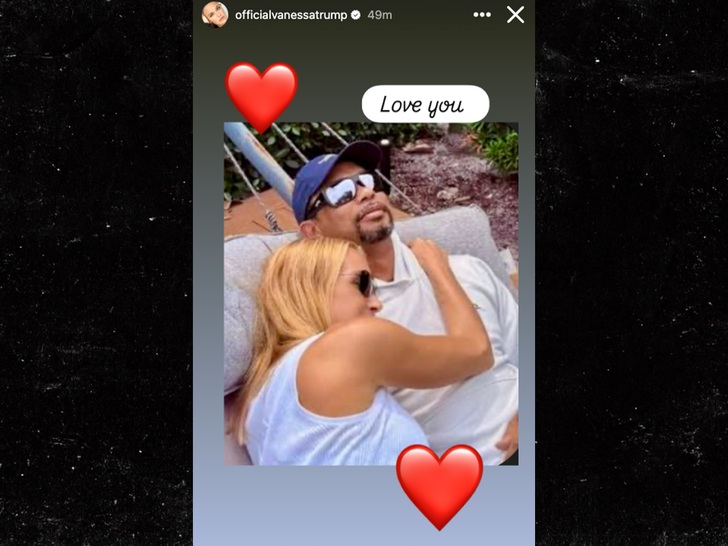 vanessa trump tiger woods insta