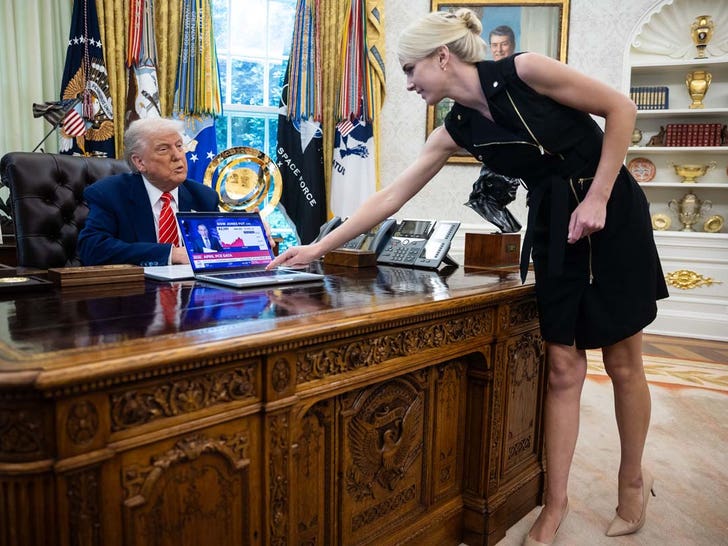 Natalie Harp and Donald Trump