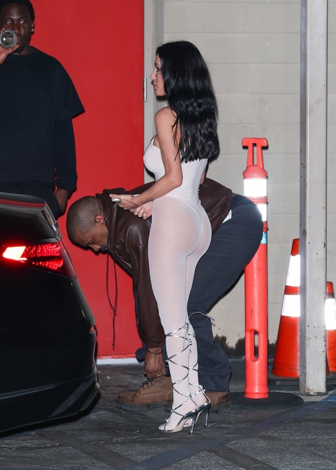 Bianca Censori Kanye West Go To The Movies 4