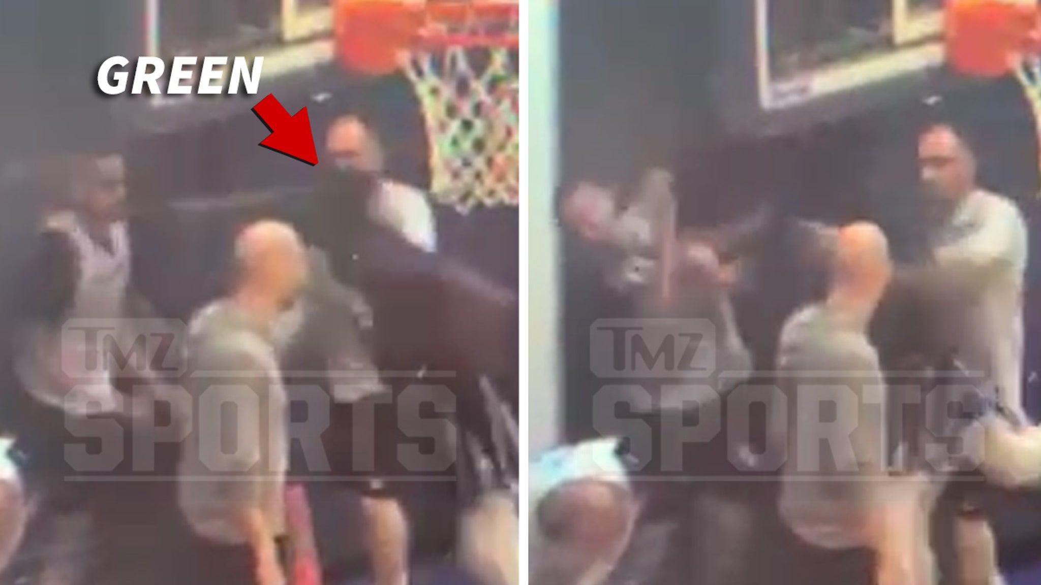 New Video Shows Draymond Green Violently Punch Jordan Poole at Warriors ...