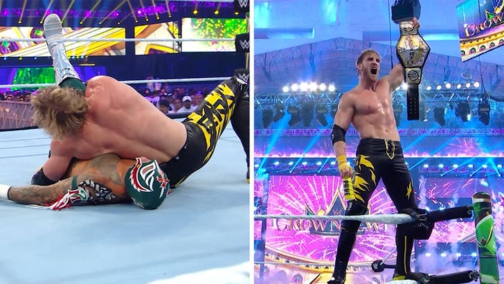 paul: WWE Crown Jewel 2023 Results: Logan Paul clinches first win as WWE  star; Details here - The Economic Times