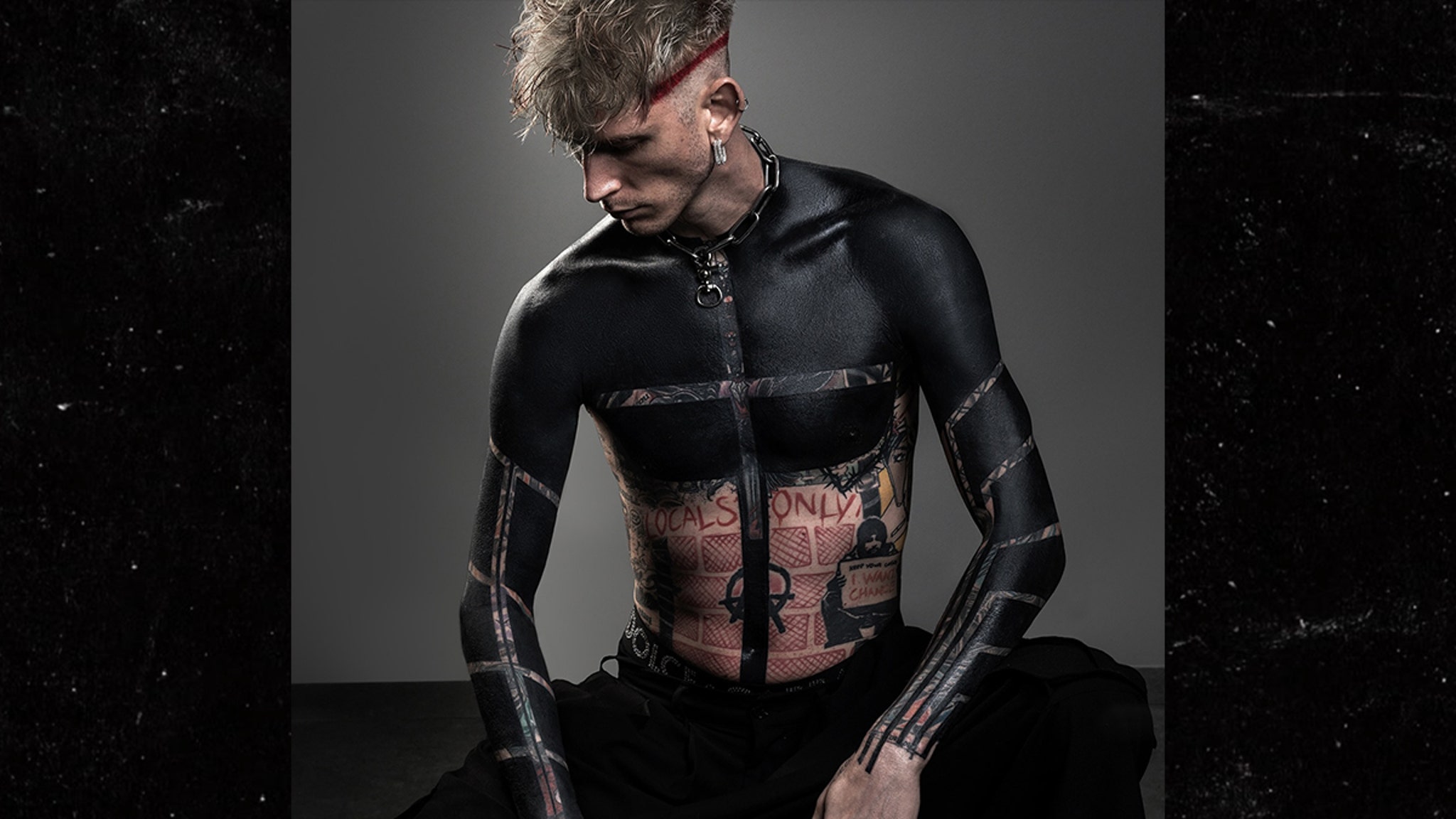 Machine Gun Kelly Unveils Bold New Tattoos