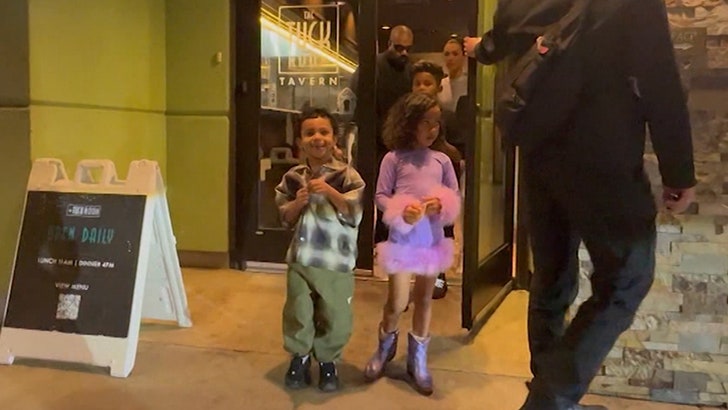 Kanye West & Bianca Censori Separate From Kids After Family Night on Easter