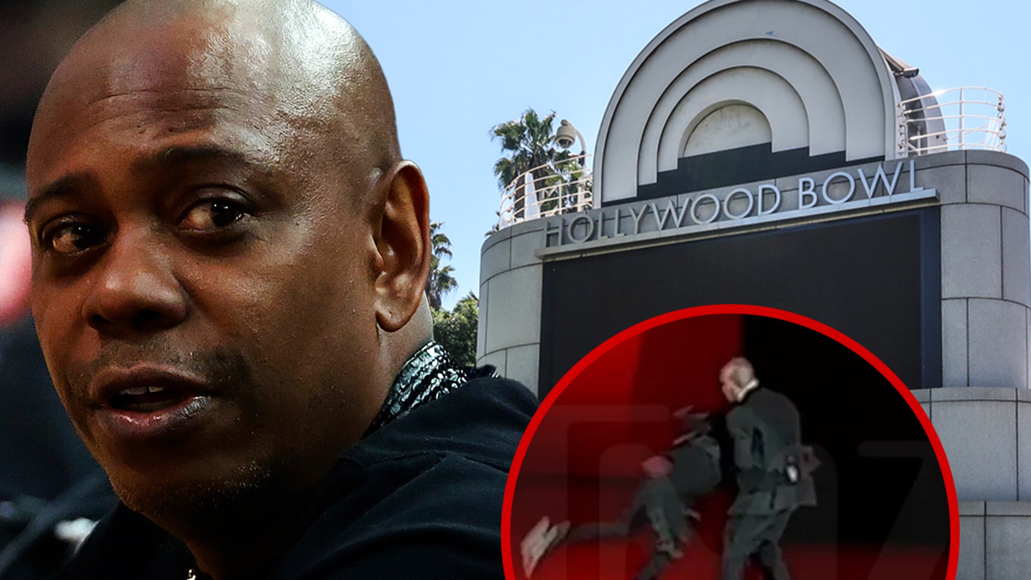Hollywood Bowl forward Dave Chappelle sues Battery location and safety