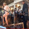 Jay Z -- MEATLESS Birthday Lunch ... with Beyonce & Anne Hathaway