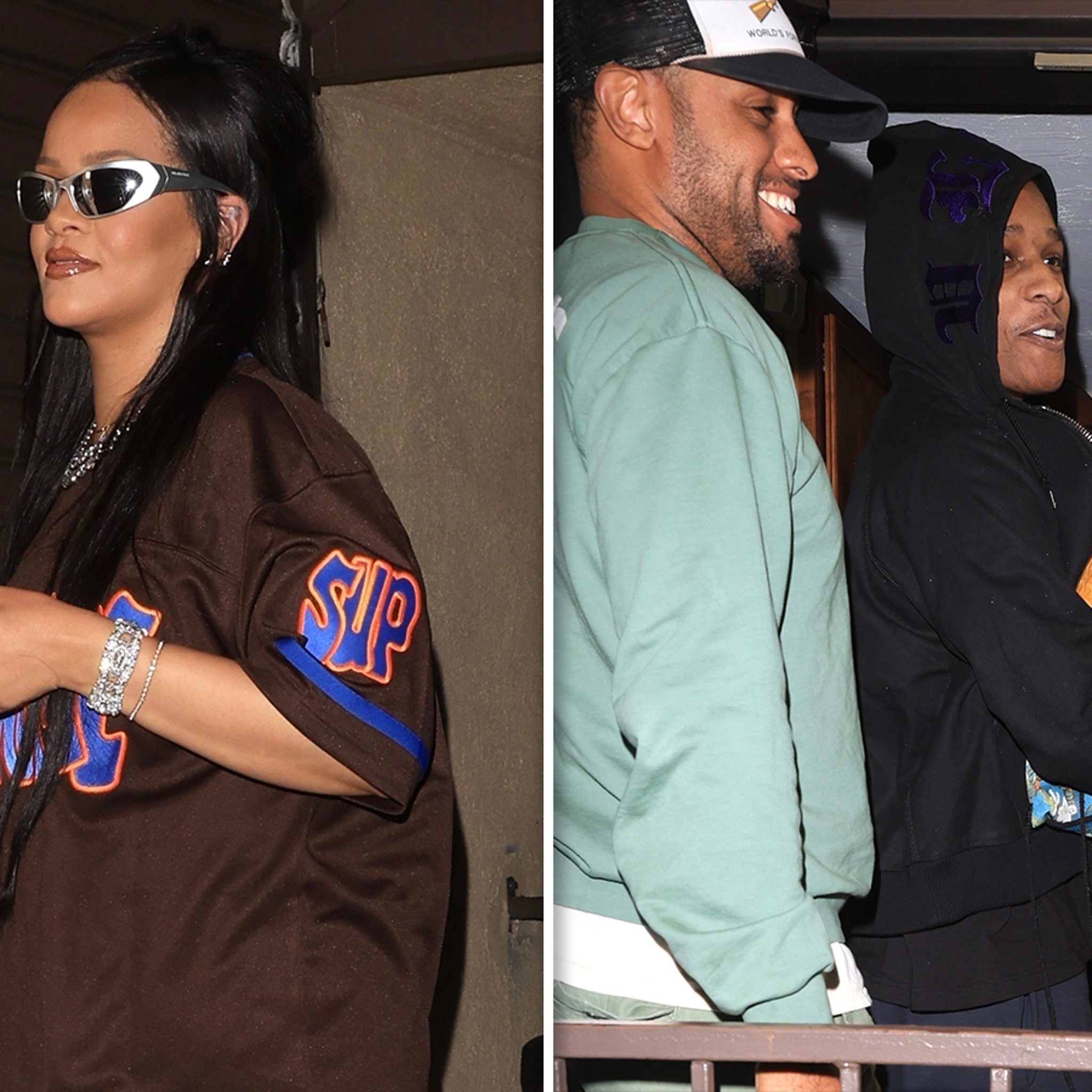Rihanna and A$AP Rocky Hit the Recording Studio