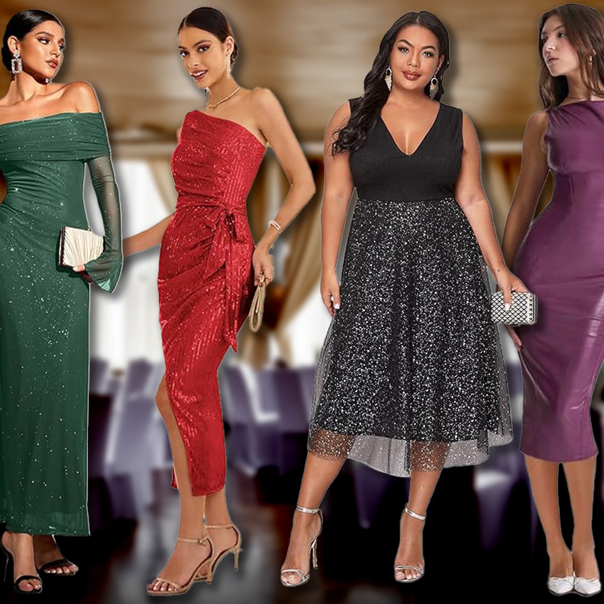 strapless open back dress Red Plus Size Dresses 4XL 5XL Halter Long Loose Chiffon Outfits Pullover  Sleeveless Evening Birthday Cocktail Party Gowns 2023 main image 1