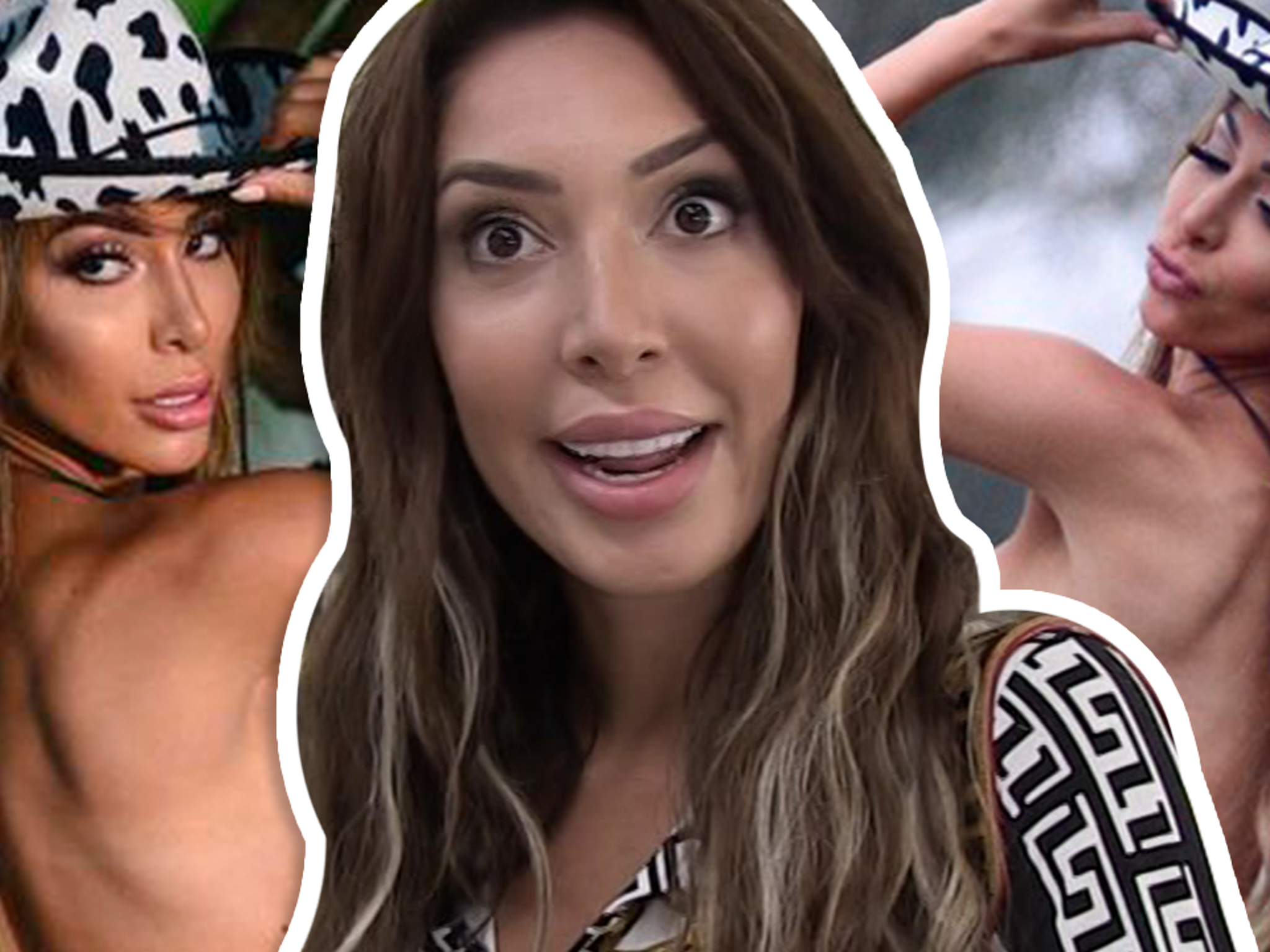 Farrah Abraham Bares Ass, Goes Topless for Nude Fashion Label Shoot