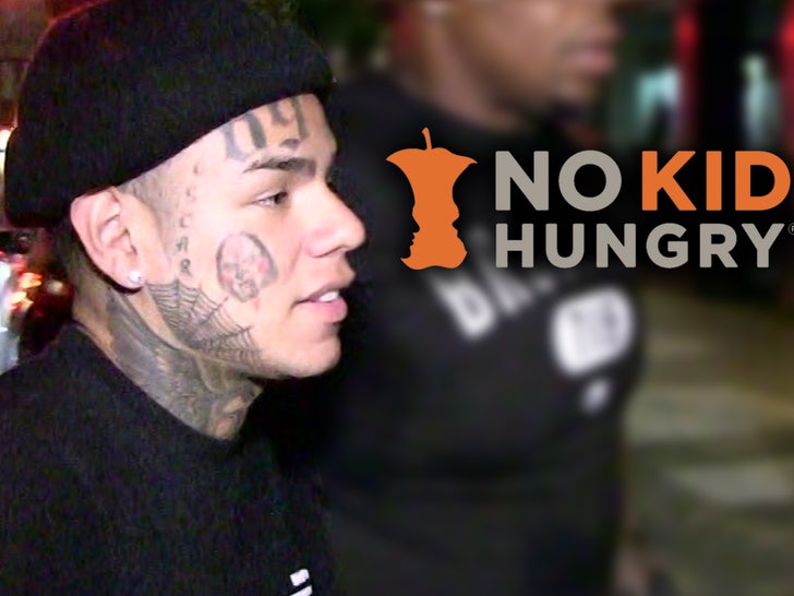 6ix9ine Responds To His 200k Donation To Hungry Kids Being Rejected