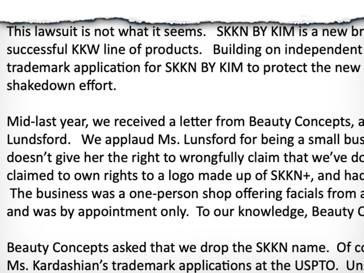 Kim Kardashian, Ticari Marka İhlali nedeniyle SKKN'ye Dava Açtı, Buna Shakedown Diyor