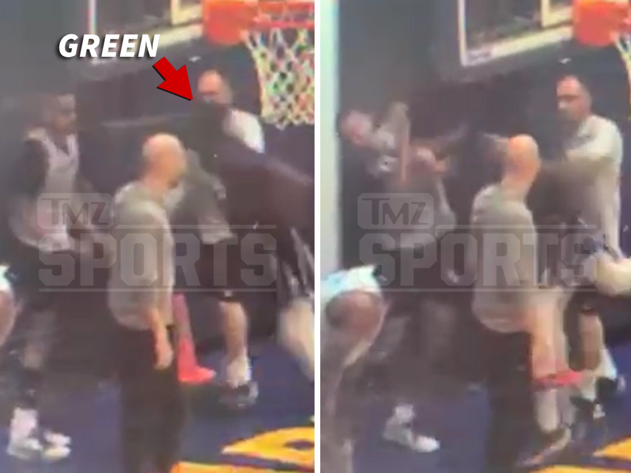 New Video Shows Draymond Green Violently Punch Jordan Poole at Warriors  Practice