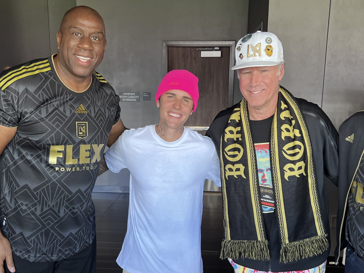 Justin Bieber Los Angeles Football Club Game photos 5