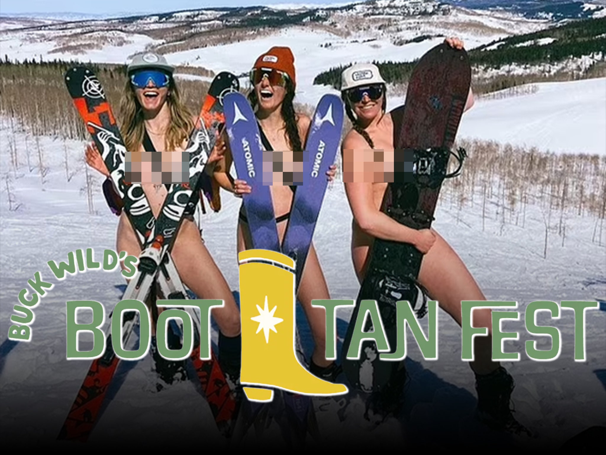 Female and Non-Binary Skiers Invited to Naked Event On Colorado Slopes