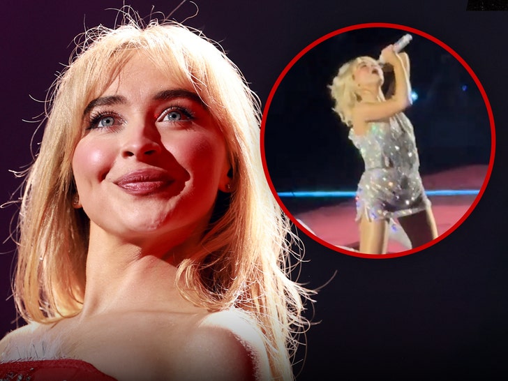 Sabrina Carpenter Acts Out Oral Sex Move During Los Angeles Concert