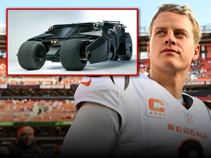 joe burrow and bat mobile getty bruce wayne nex