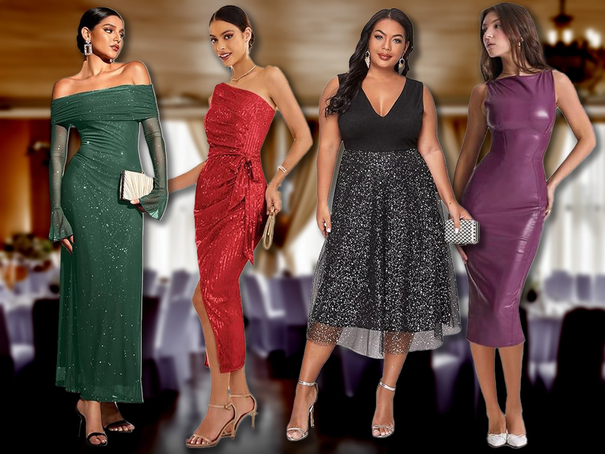 sachin and babi light blue dress Holiday Dresses | Festive Party Dresses main image 1