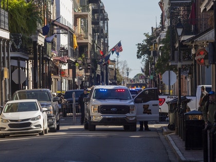 New Orleans Terrorist Attack Police On The Scene 9