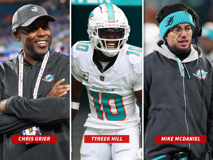 chris grier tyreek hill Mike McDaniel miami dolphins