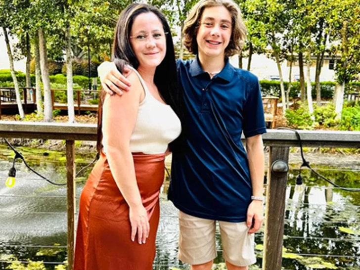 Jenelle Evans y su hijo Jace