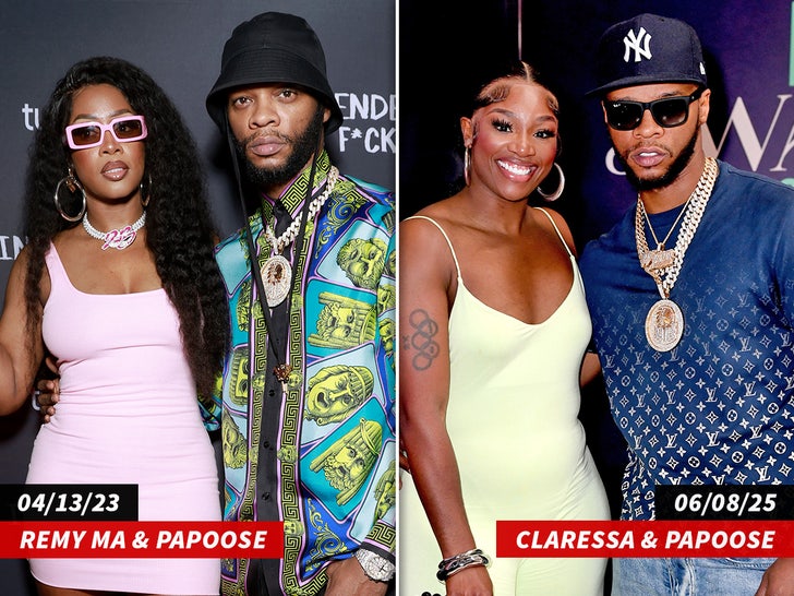 remy ma papoose claressa shields split sub getty swipe