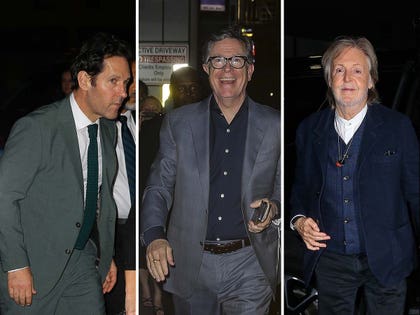 Paul Rudd, Stephen Colbert, Paul McCartney