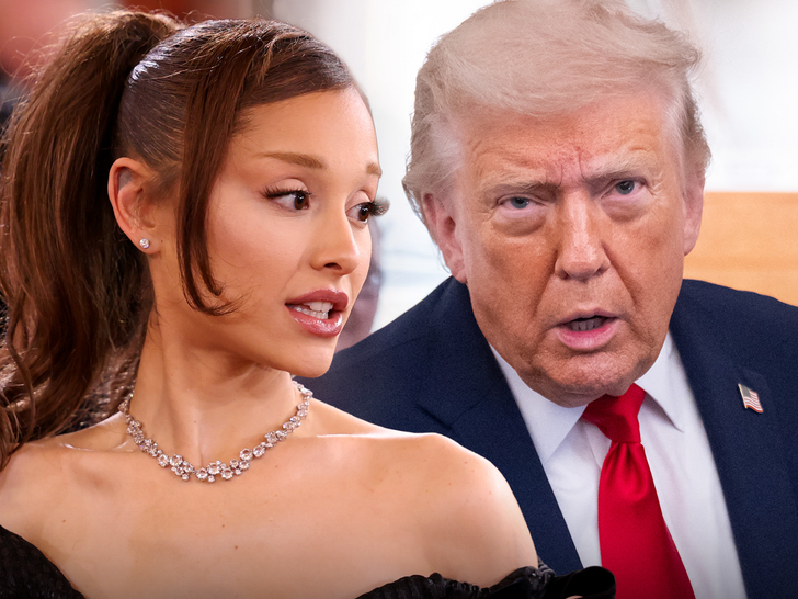 main ariana grande donald trump getty