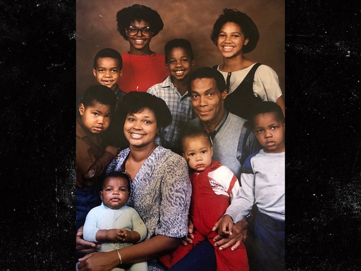 Calais Campbell family 1