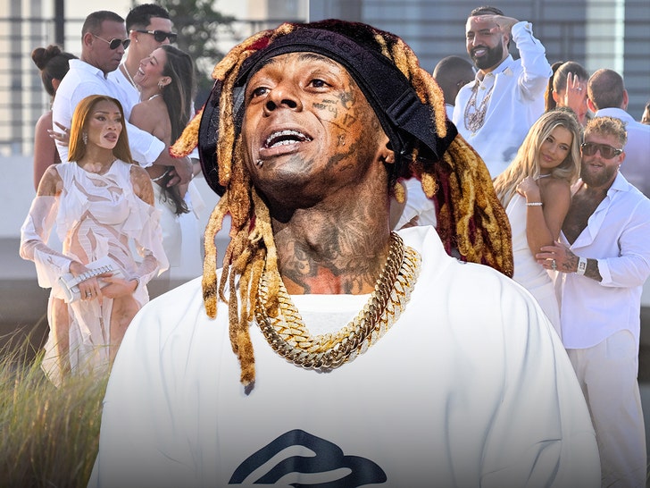 lil wayne white party getty 1