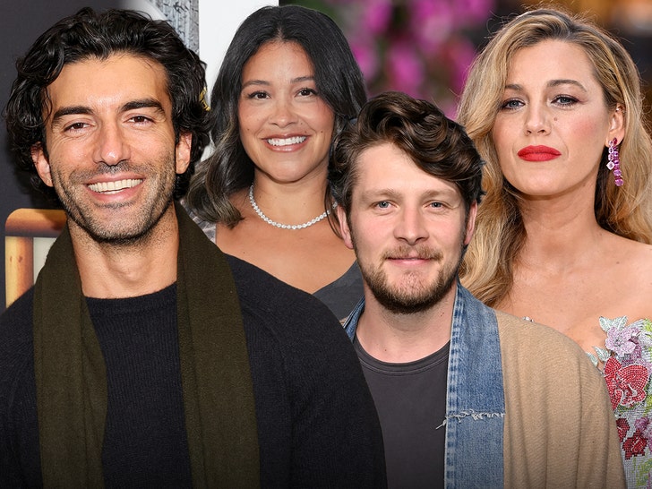 Justin Baldoni Blake Lively Brett Dier and Gina Rodriguez getty 1
