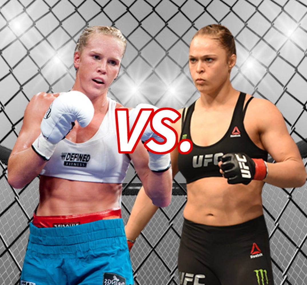 Holly Holm (34) vs. Ronda Rousey (28) Who's the bigger knockout?