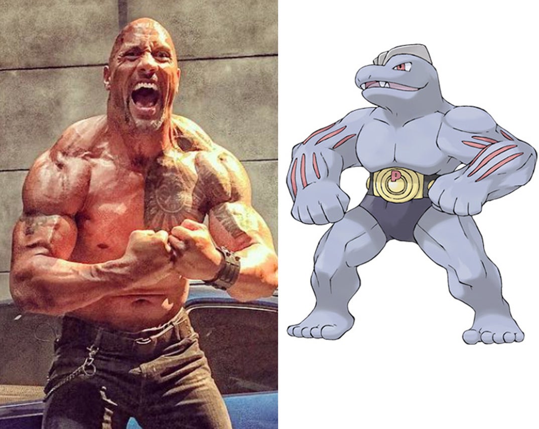 The Rock -- Machoke