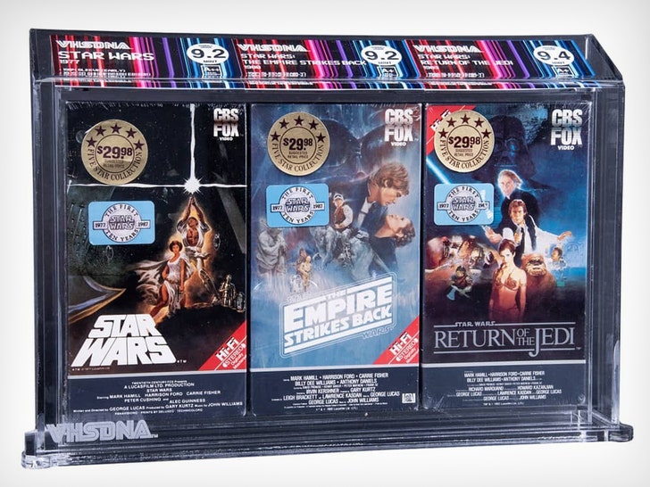 Star Wars' Vintage VHS Tape Goes Up for Auction, Worth $60K