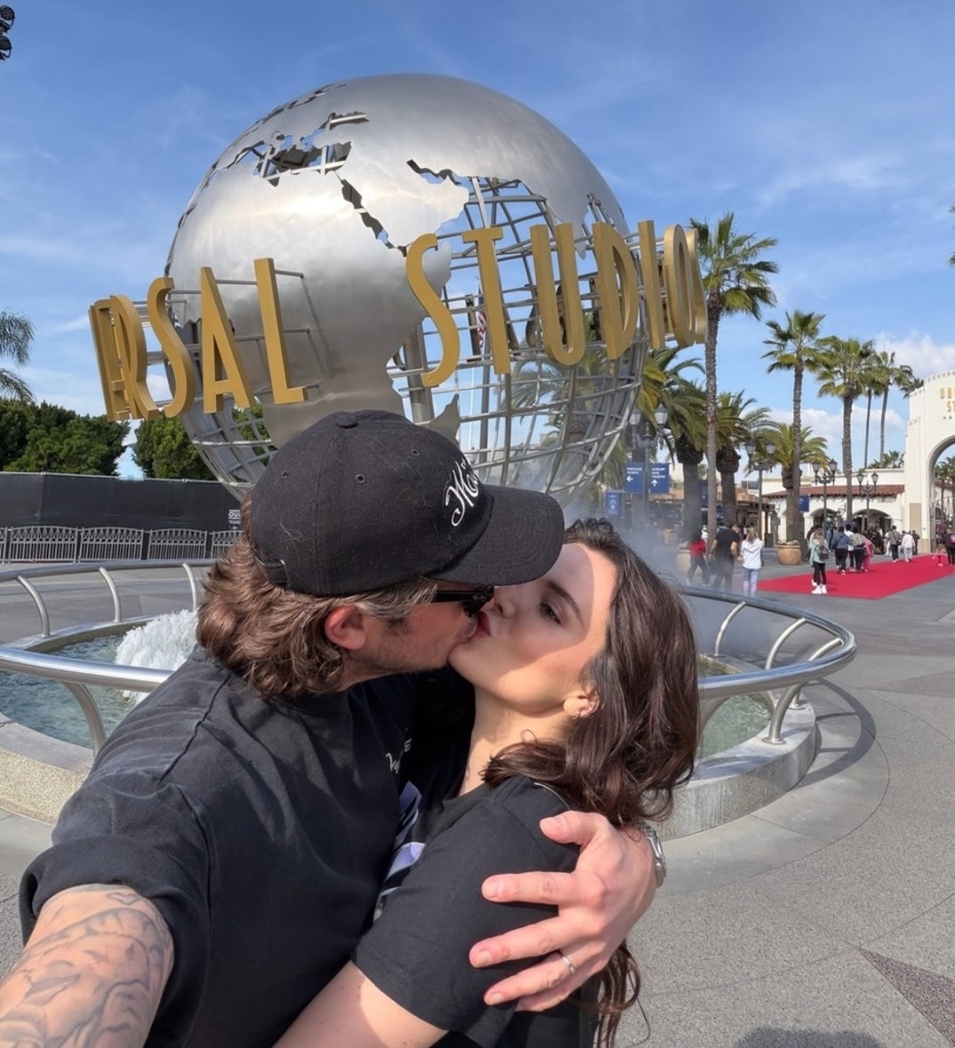 Bella Thorne and Mark Emms