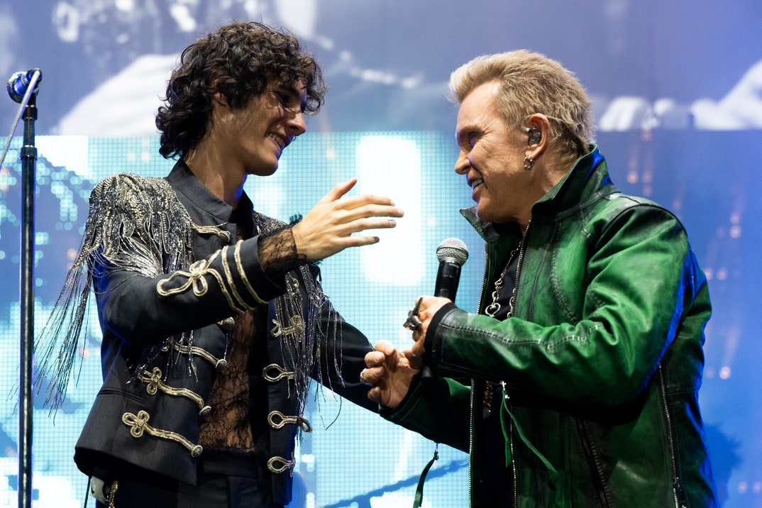 Sombr and Billy Idol