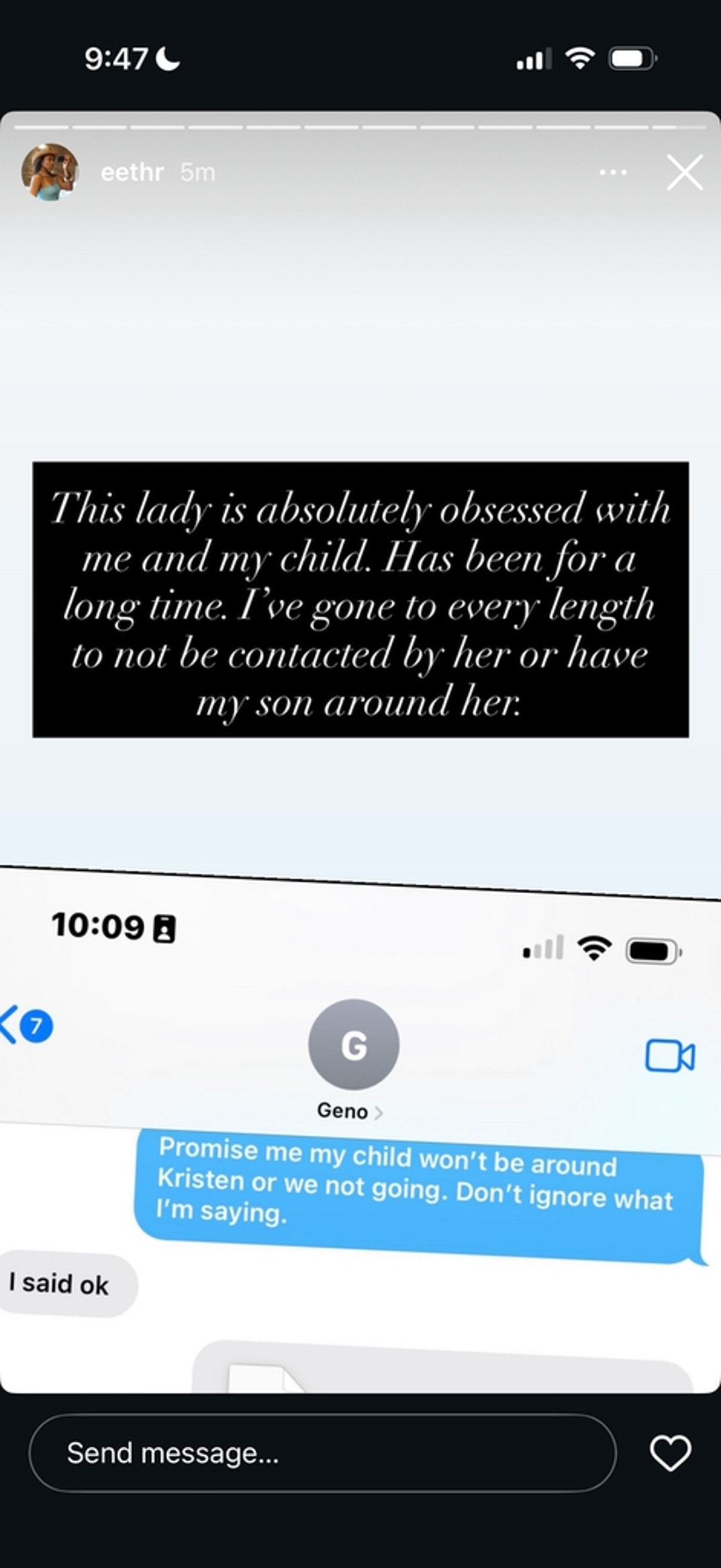 Geno Smith Texts 5