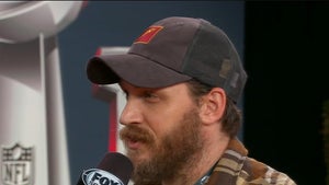 Tom Hardy Should Root for the Falcons Because of His Dog (VIDEO)