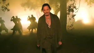 Johnny Depp Struts Through Forest At Rihanna's Savage X Fenty Show