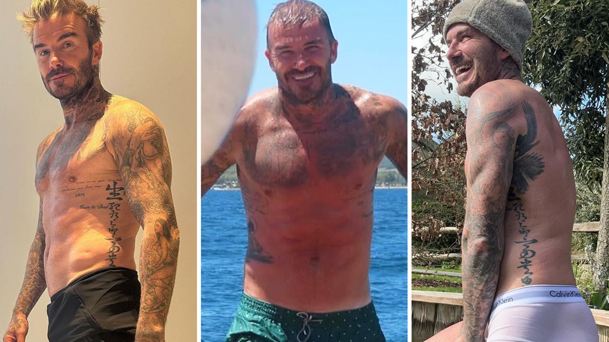Celebrate David Beckham's Big 5-0 With His Shredded Shots!
