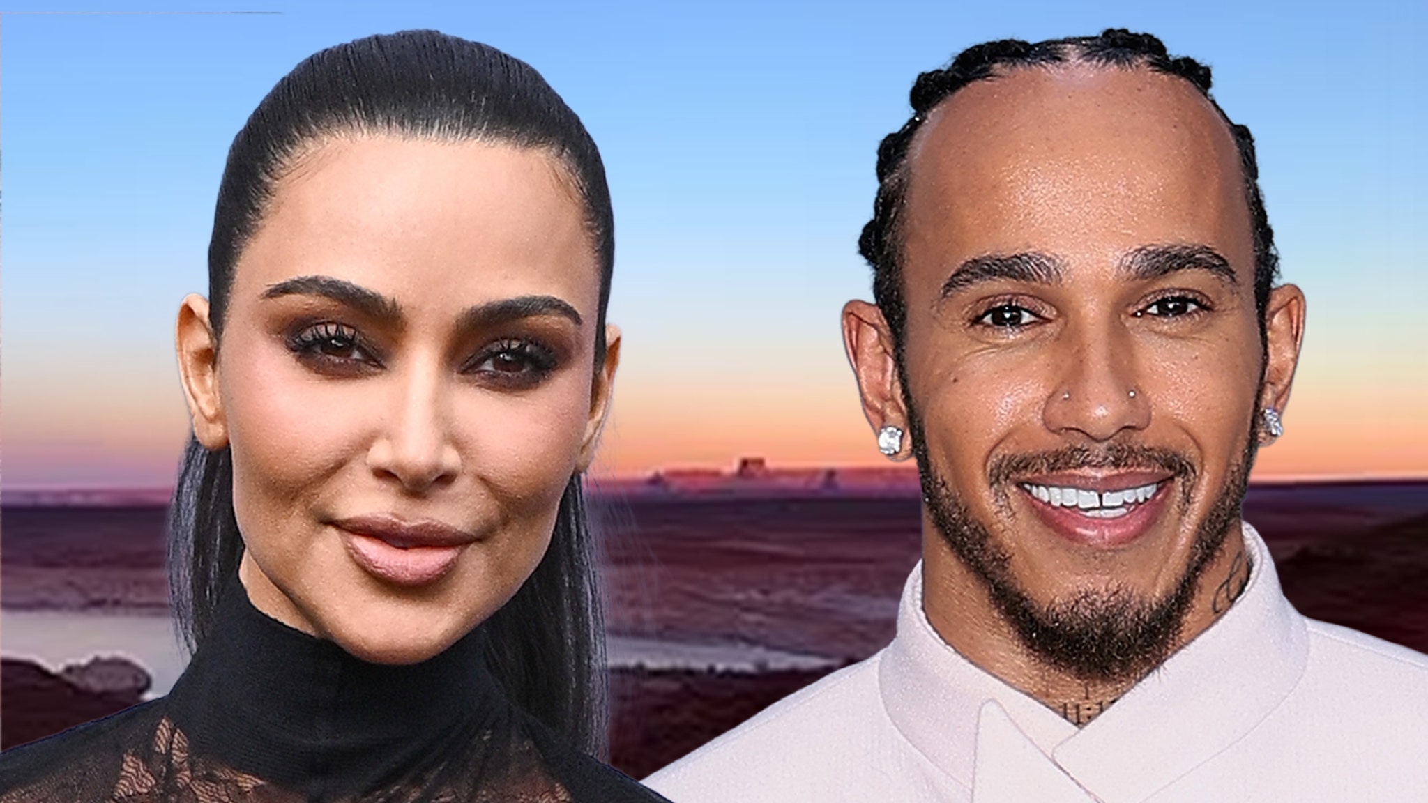 Kim K und Lewis Hamilton teilen Fotos von ihrem romantischen Kurzurlaub in Arizona