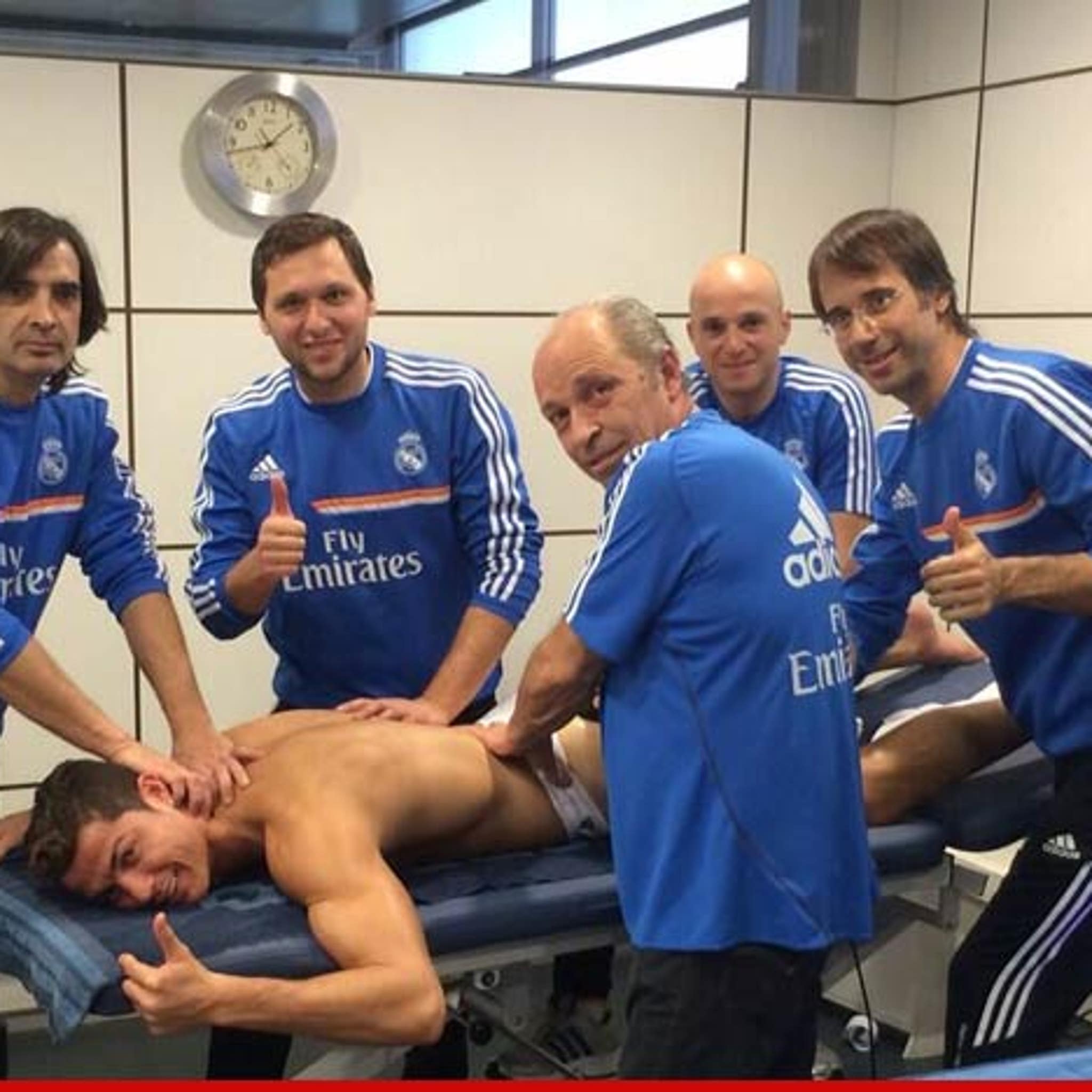 Cristiano Ronaldo -- It Takes 5 Strong Men to Massage My Body