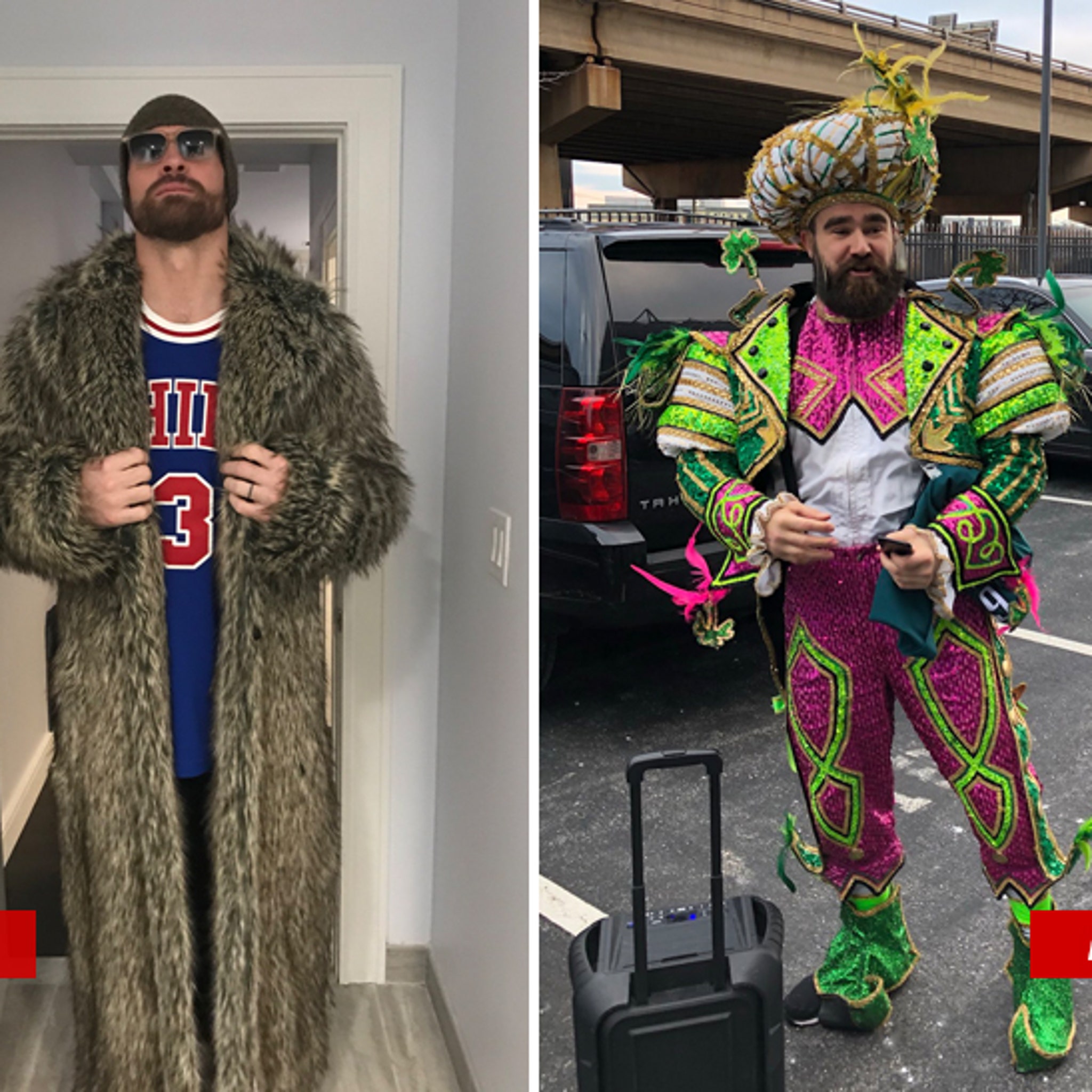 Eagles Stars Get Pimped Out for Super Bowl Parade!